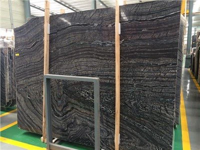 Mármol negro de Kenia para baldosas