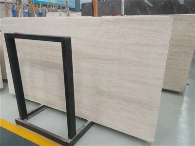 Azulejos de piso de travertino de vainilla italiana