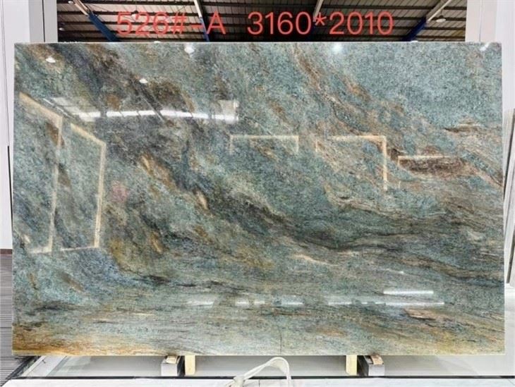 Brazil Jeriba Blue Quartzite Slab