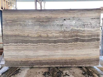 Losa de travertino plateado